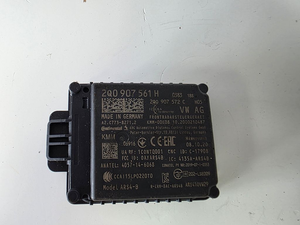 VW/Audi/Seat VAG Radarsensor 2Q0907561H
