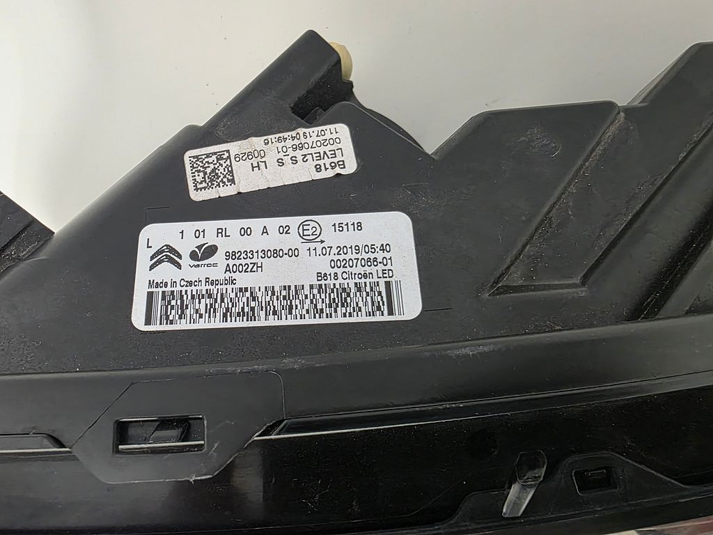 Citroën C3 III LED Dagrijlicht Links 9823313080