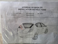 Hyundai i30 Spoiler 2007> E8340-2L000