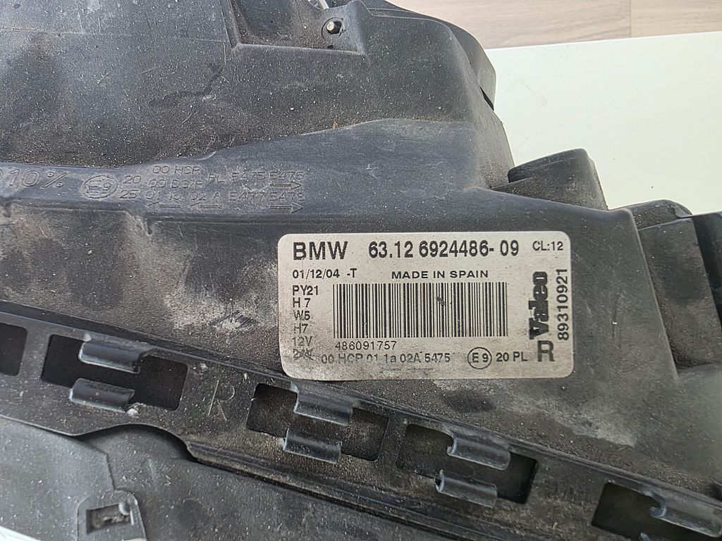BMW 1 serie (E87/87N) Koplamp Rechts 63126924486