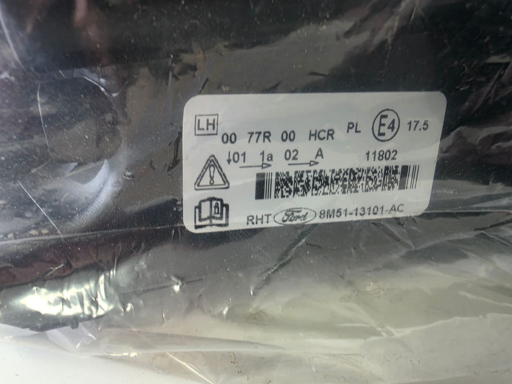 Ford Focus Koplamp Links 0077R00HCR