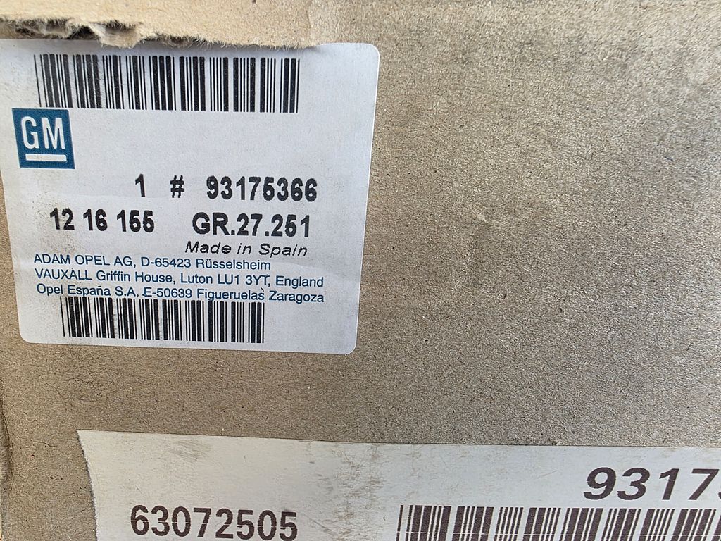 Opel Meriva (A) Koplamp Links Xenon 93175366