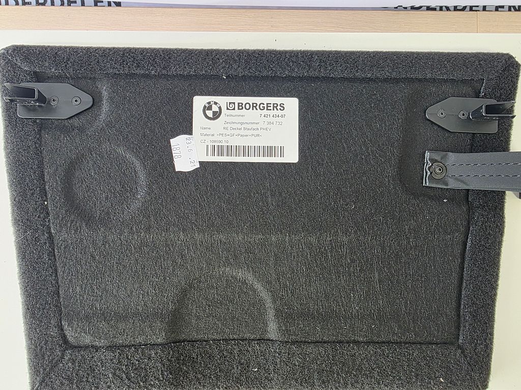 BMW 5 serie (G30/31/38) Kofferbakbekleding/afdekking 7421434