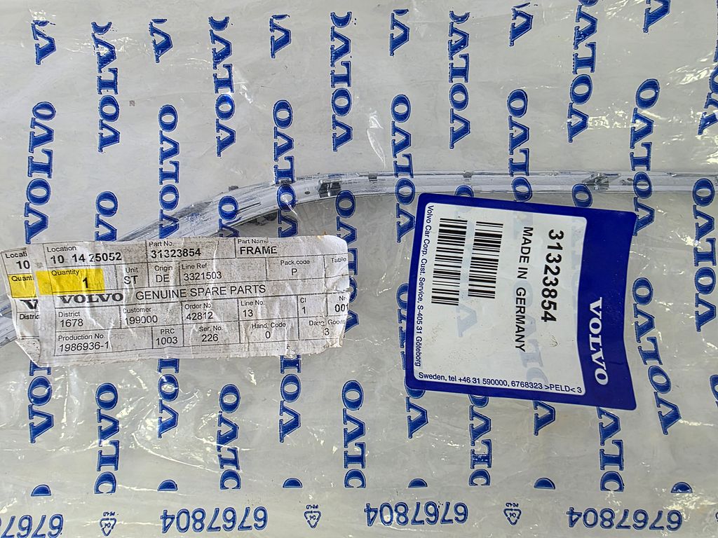 Volvo S60 V60 Chrome Sierstrip 31323854