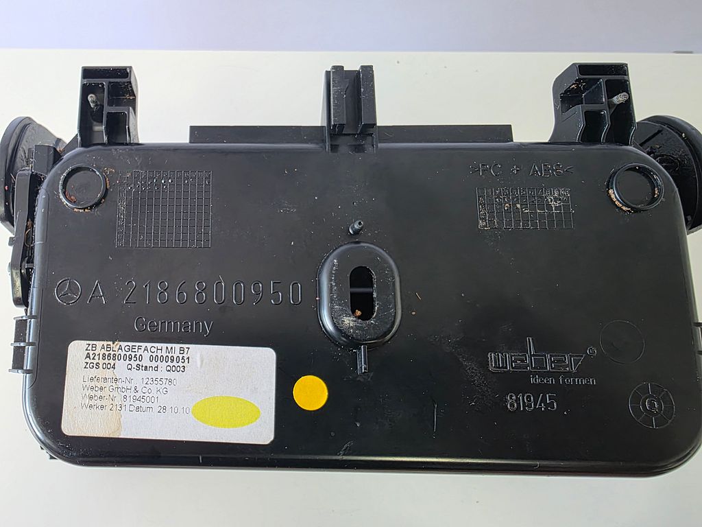 Mercedes CLS C218 Dashboard Opbergvak A2186800950
