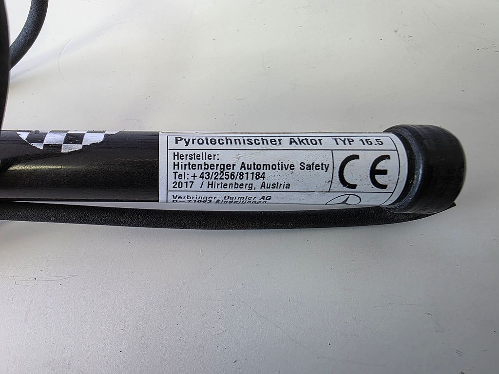 Mercedes W213 popup motorkap actuator A2139062201
