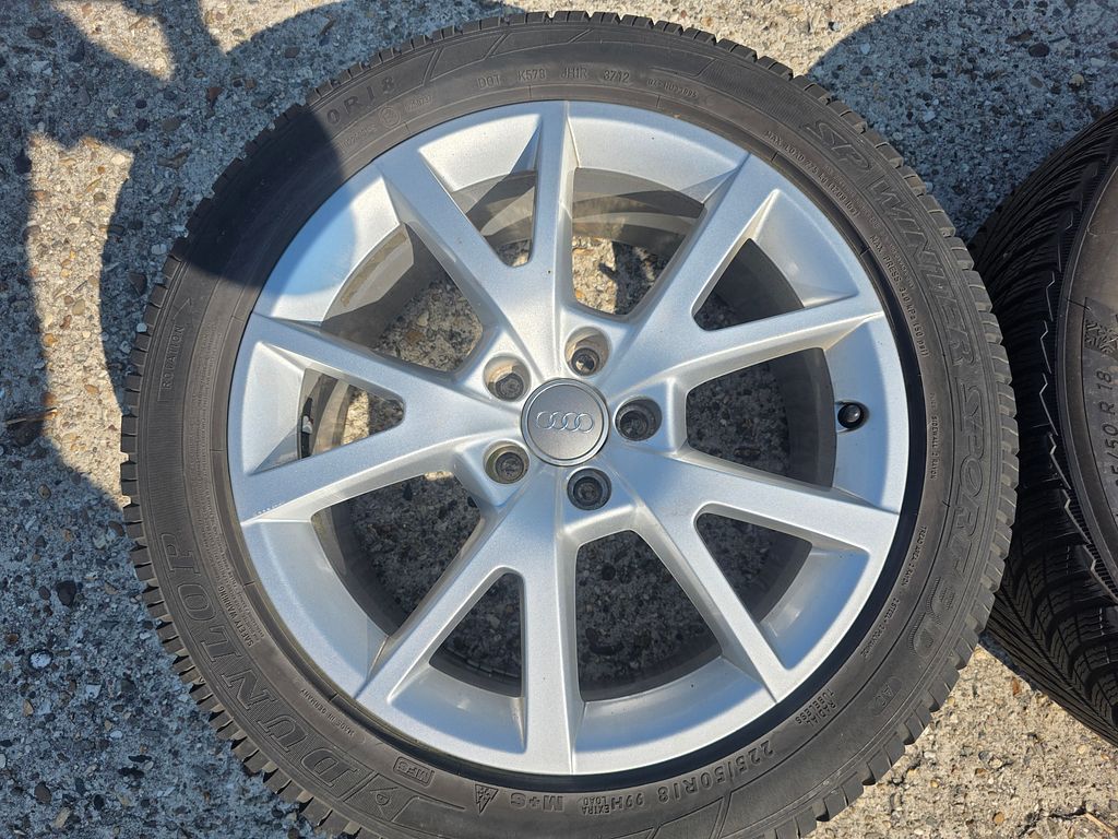 Audi A6 18inch Velgen en banden set  4G0071498