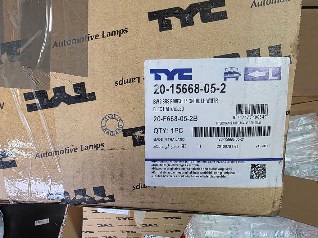 BMW F30 F31 Koplampen Set Links + Rechts TYC LED