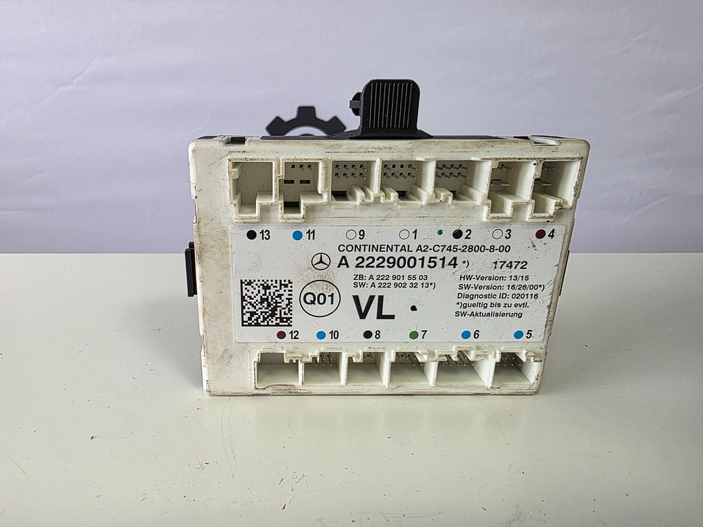 Mercedes GLC (X253) Centrale Deurvergrend Module A2229001514