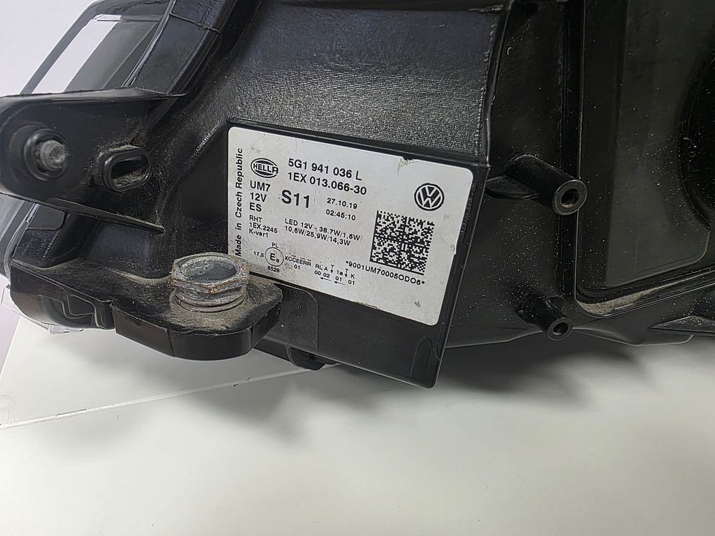 VW Golf 7 Facelift Full Led Koplamp set 5G1941035L