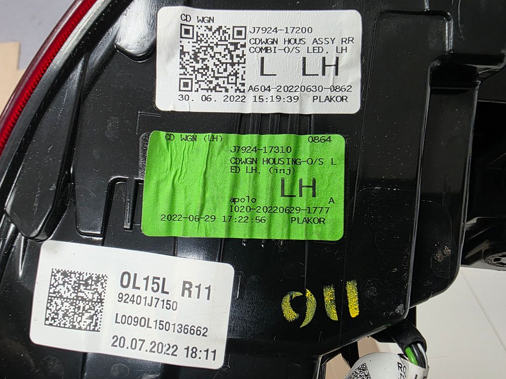 Kia Ceed Sportswagon LED Achterlicht Links 92401J7150