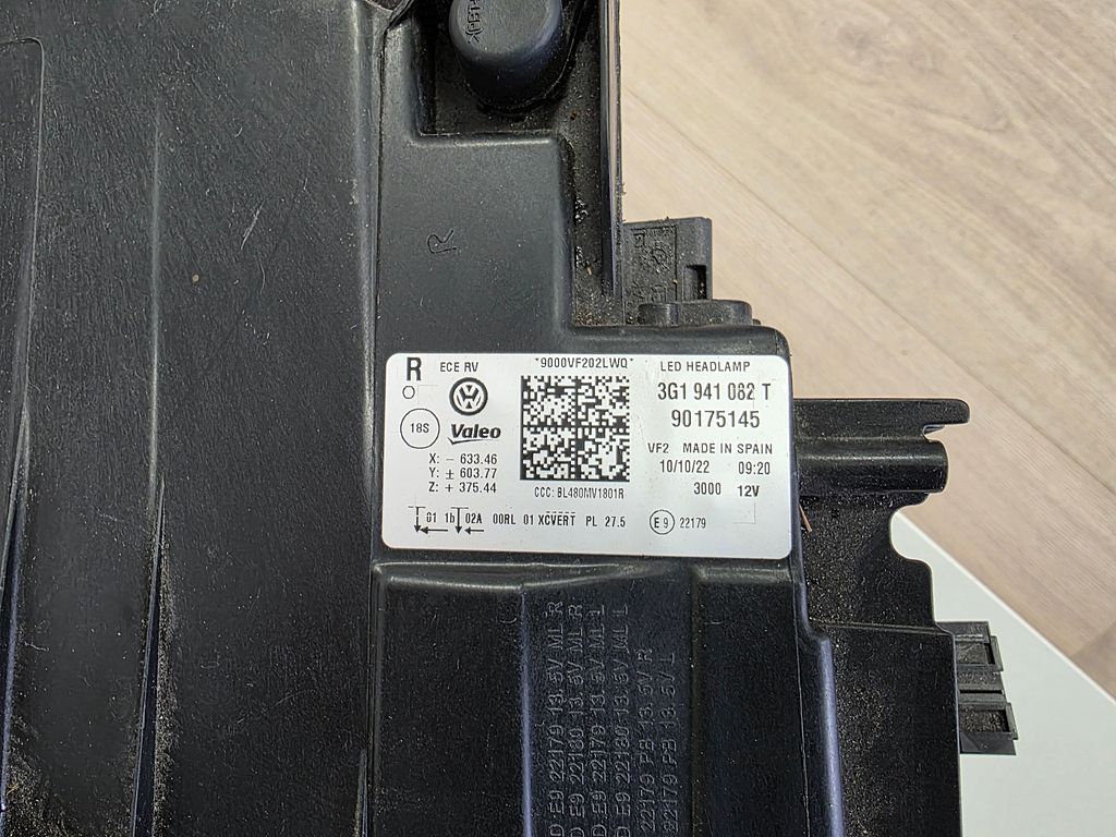 VW Passat Koplamp (B8) Facelift Rechts 3G1941082T